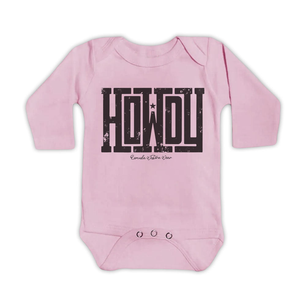 Howdy - Infant Western One Piece Romper
