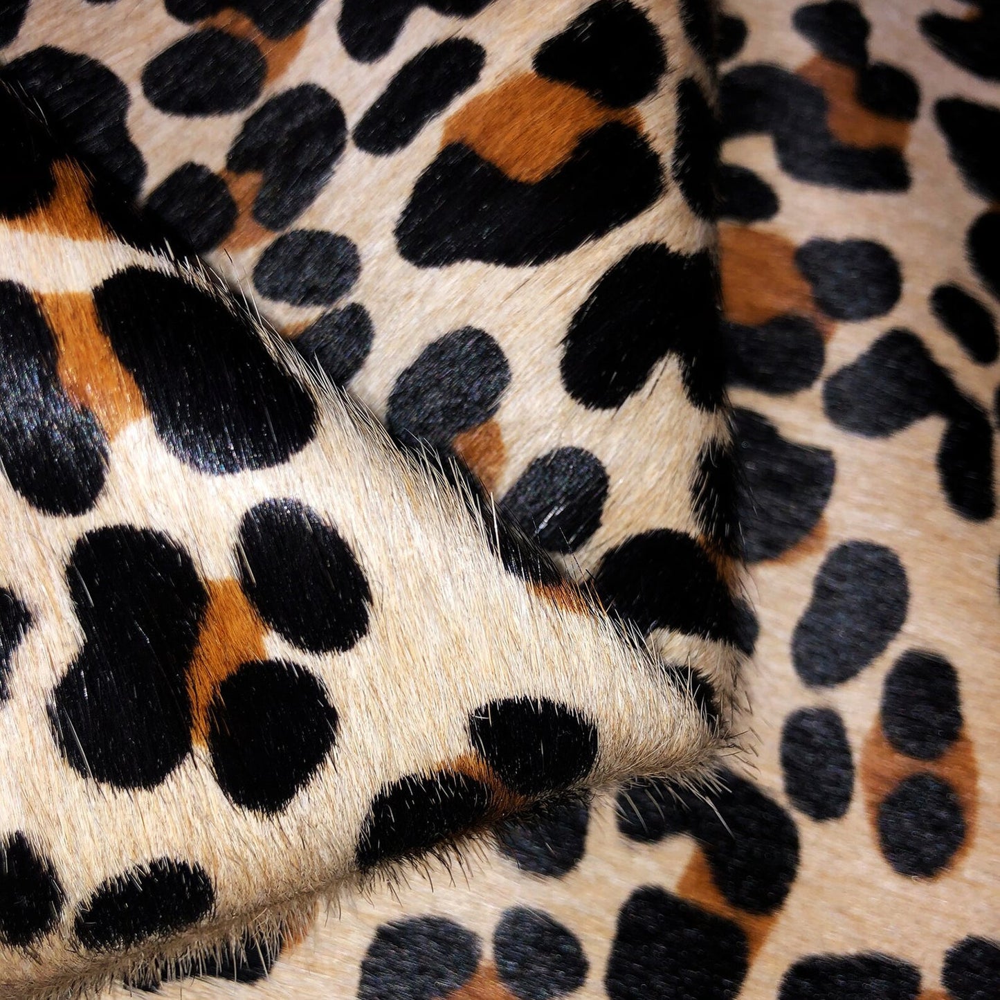 Leopard Cowhide Rug
