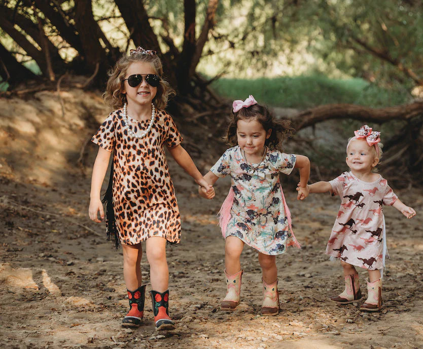 Shea Baby Wild Buffalo Fringe Dress