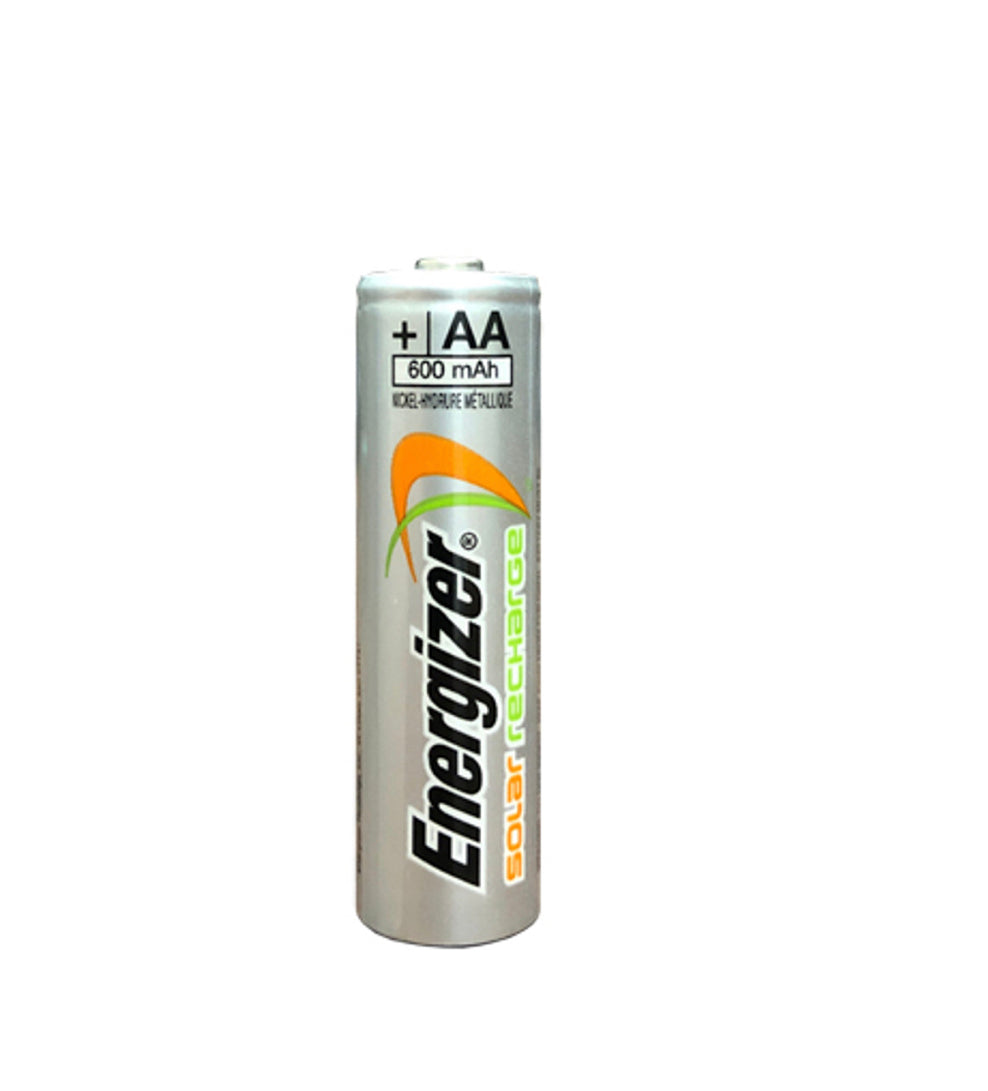Energizer Rechargeable Batteries For Solar Lights Nickel Metal Hydride 1.2V AA 600- 900 mAh Batteries