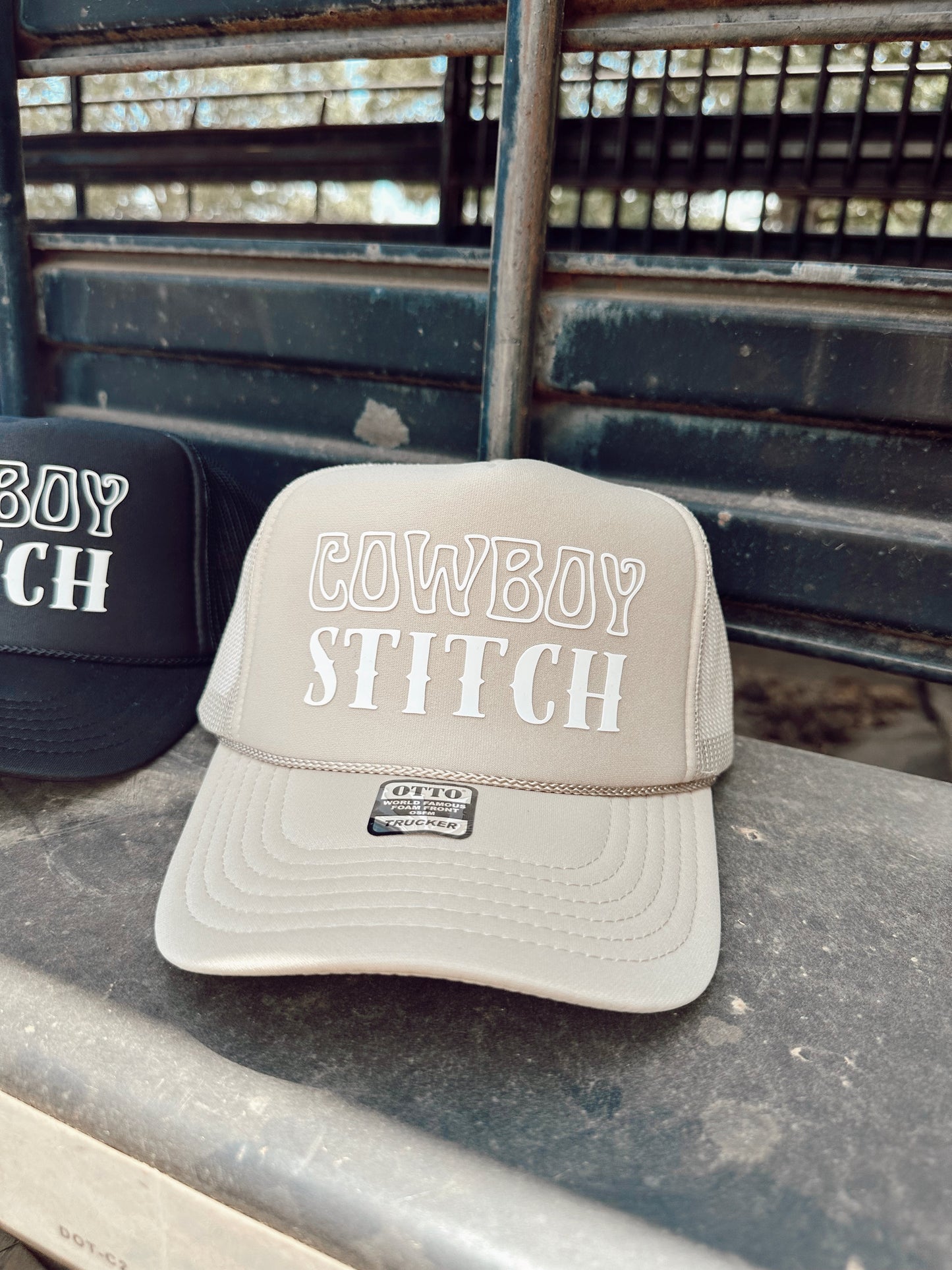 The Cowboy Stitch Trucker Cap