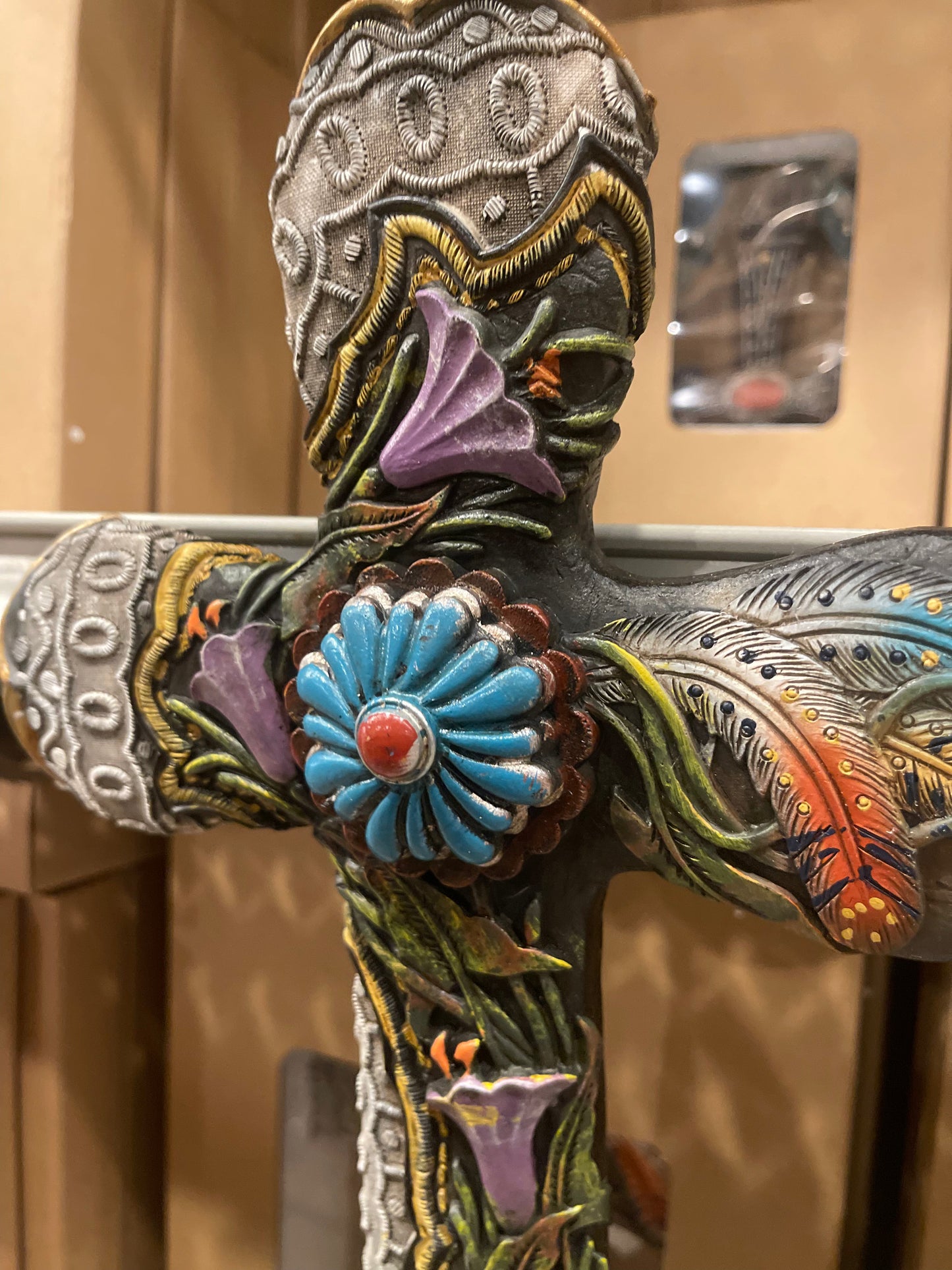 Lilly Floral Cross