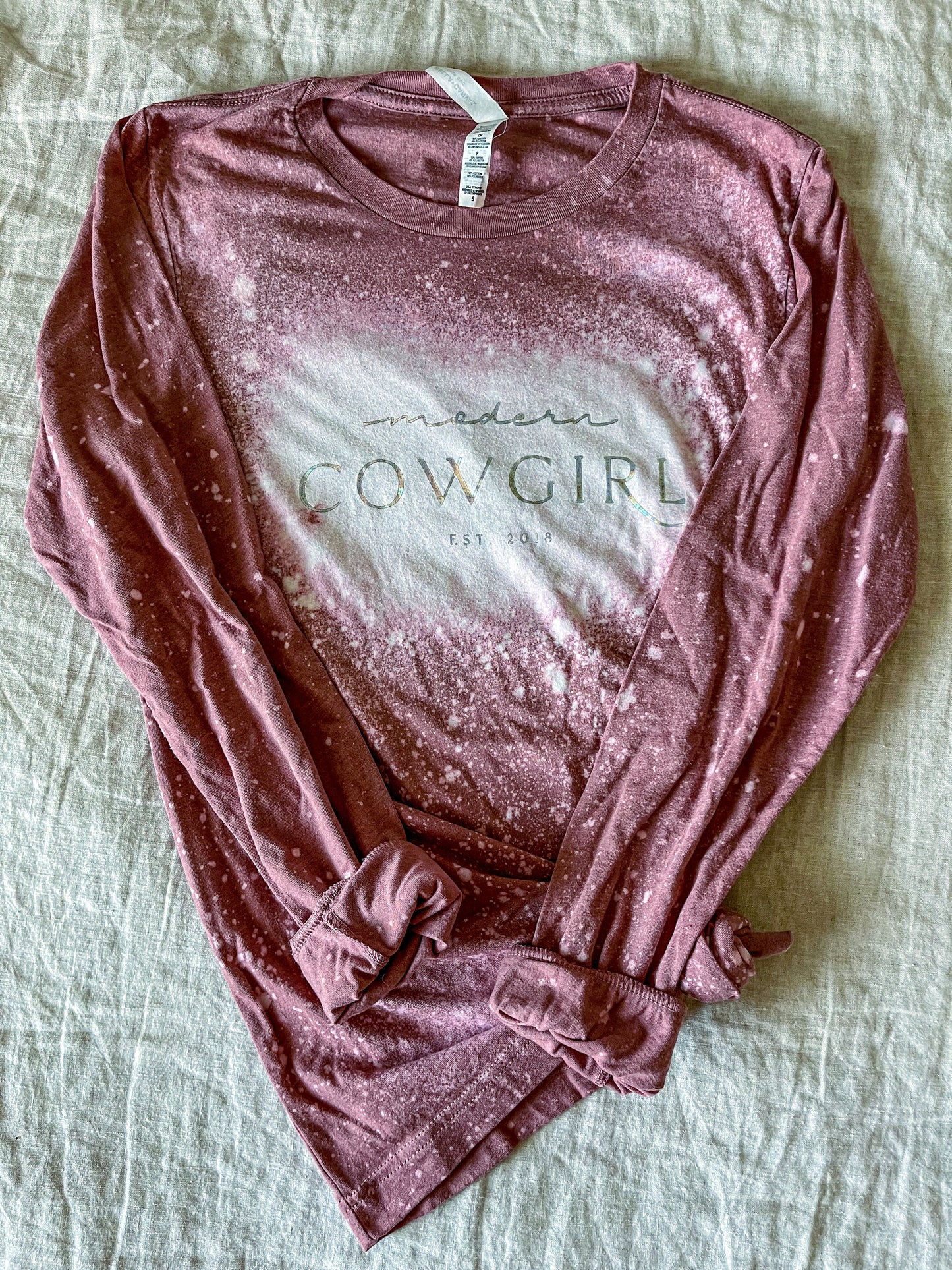 Custom Acid Wash Longsleeve