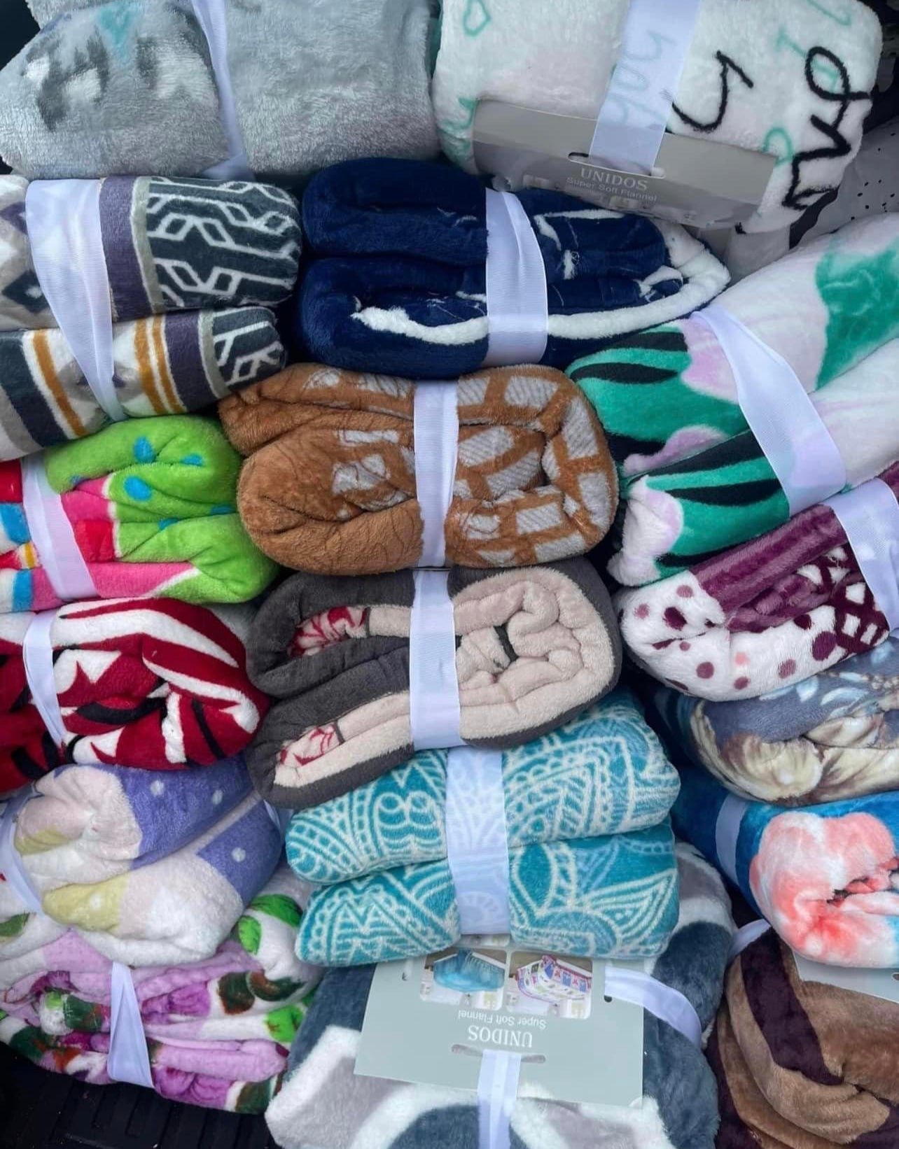 Queen Throw Blankets Assortment Set of 5