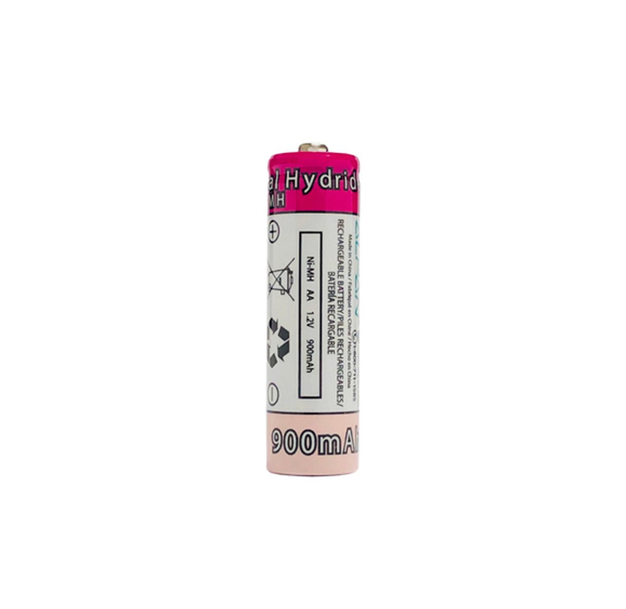 Energizer Rechargeable Batteries For Solar Lights Nickel Metal Hydride 1.2V AA 600- 900 mAh Batteries