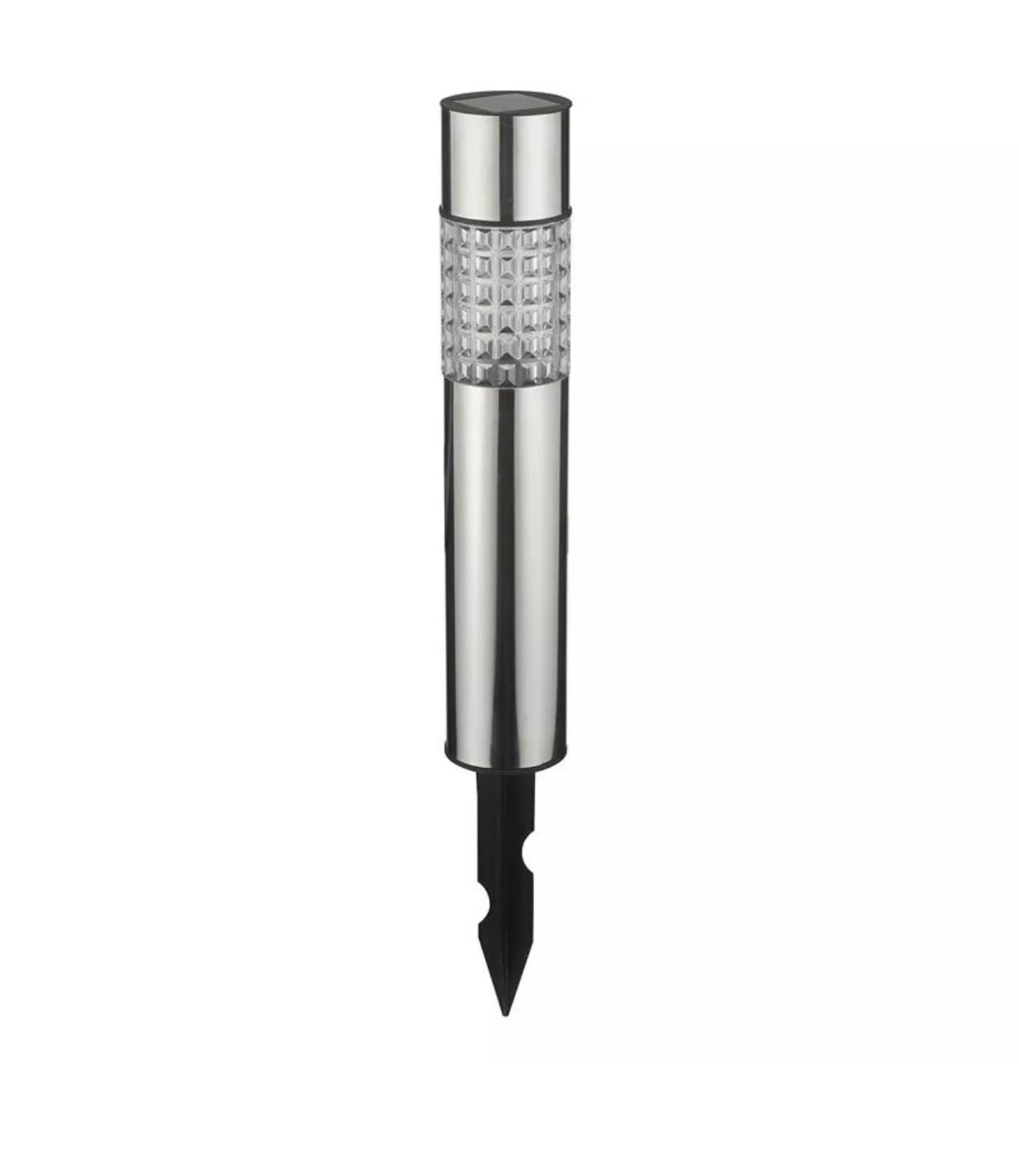 High End Modern Stainless Steel Solar Powered LED Bollard Pathway Light -15 Pack