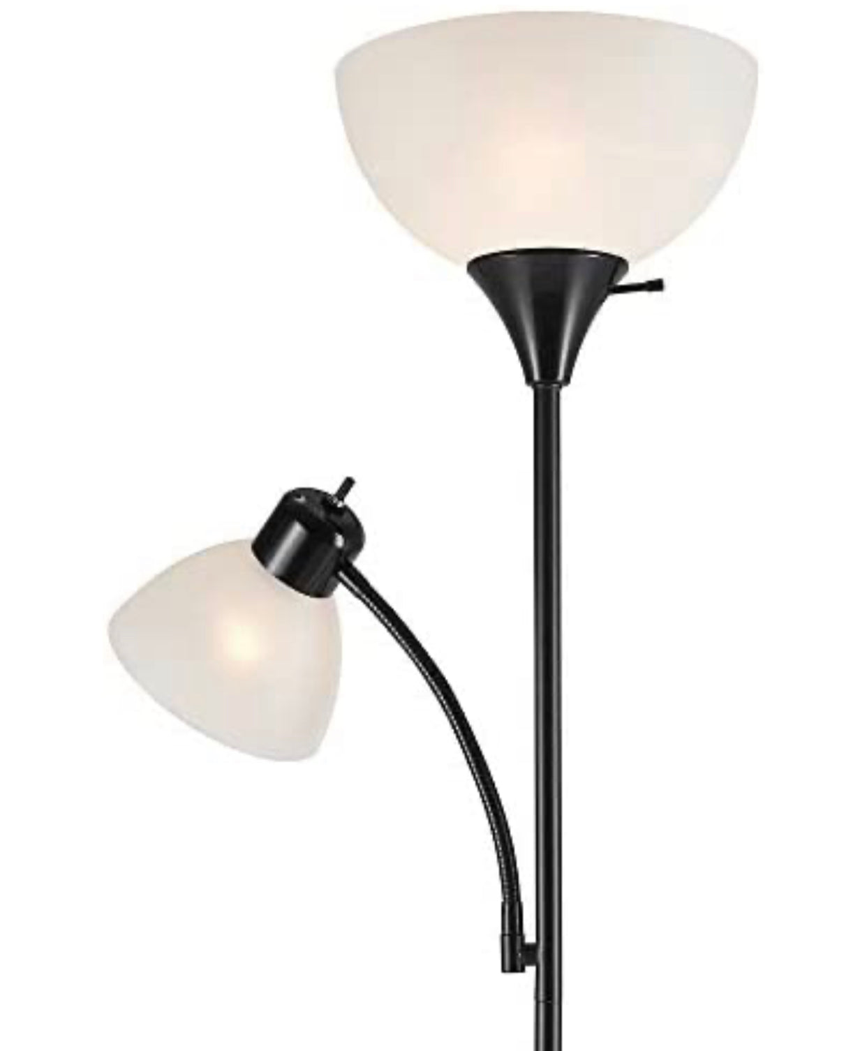 Torchiere Floor Lamp – High Brightness Torchiere Floor Lamp with 2 Reading Lights Lamps with Efficient LED