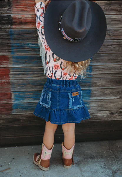 Shea Baby Denim Skirt