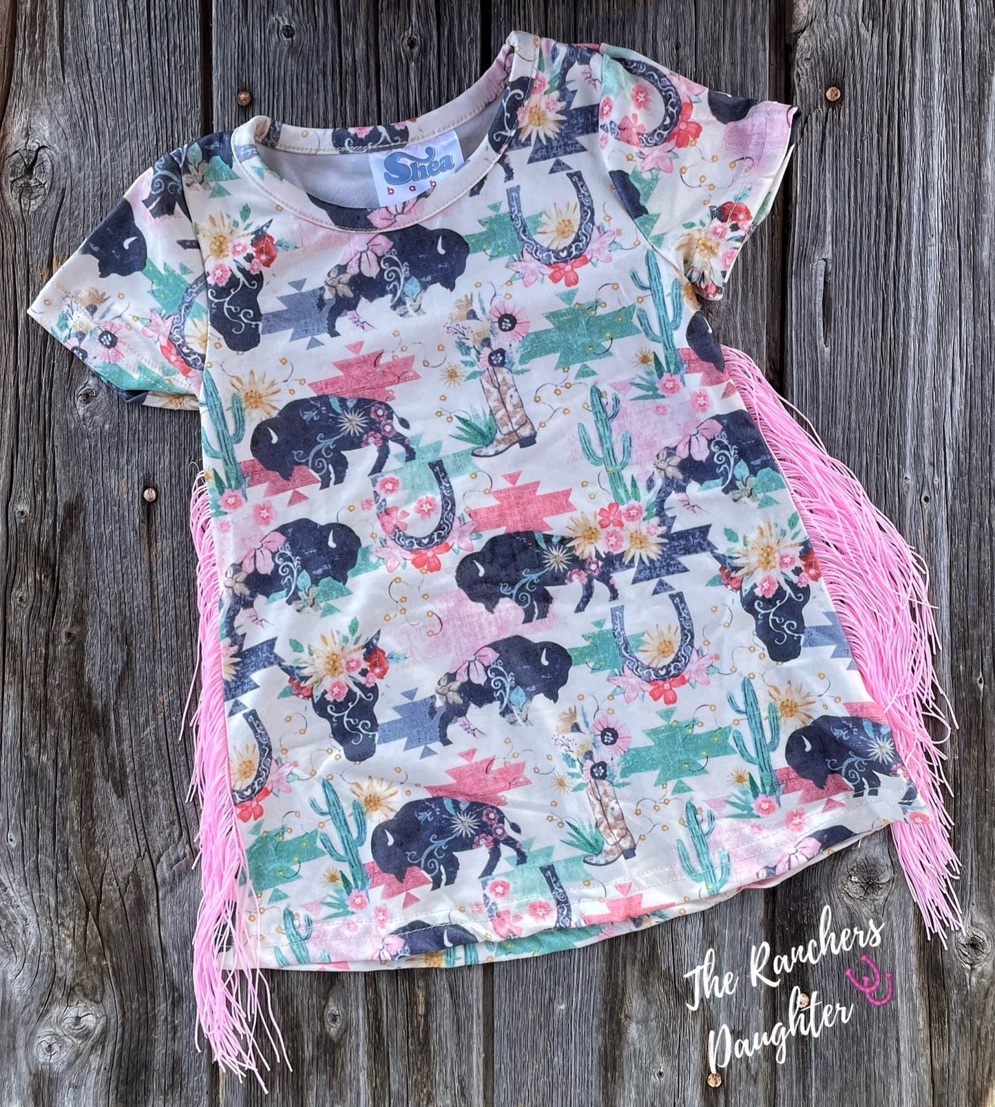 Shea Baby Wild Buffalo Fringe Dress