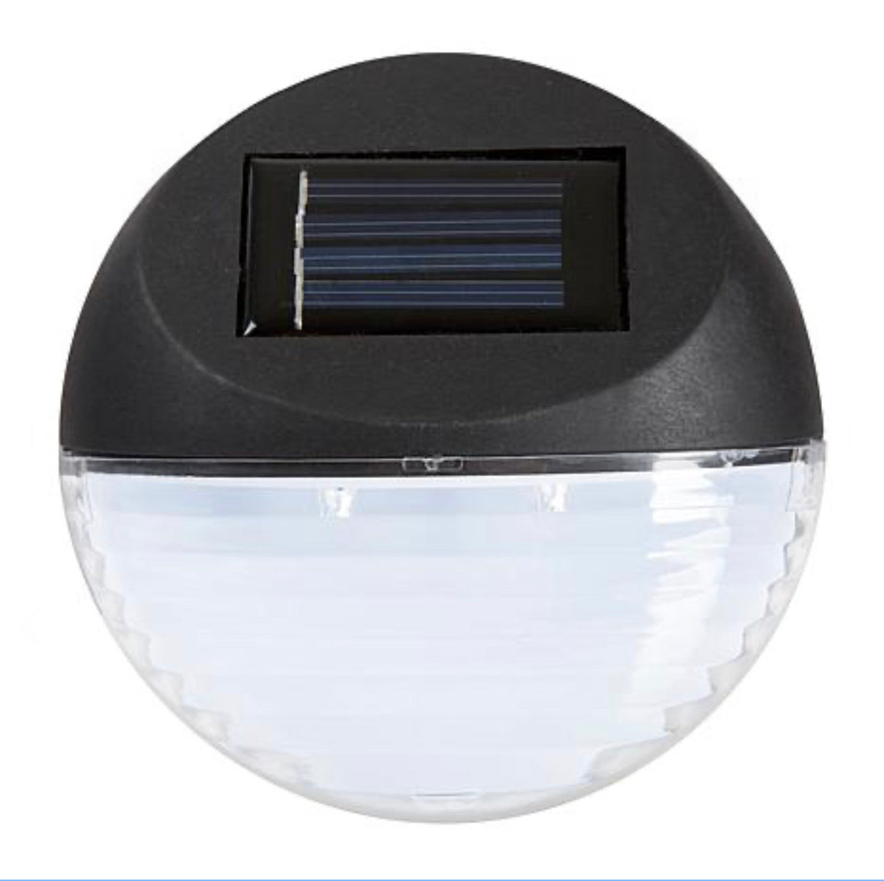Living Accents Black Deck Solar Lights Powered LED Utility Light 4 Pack