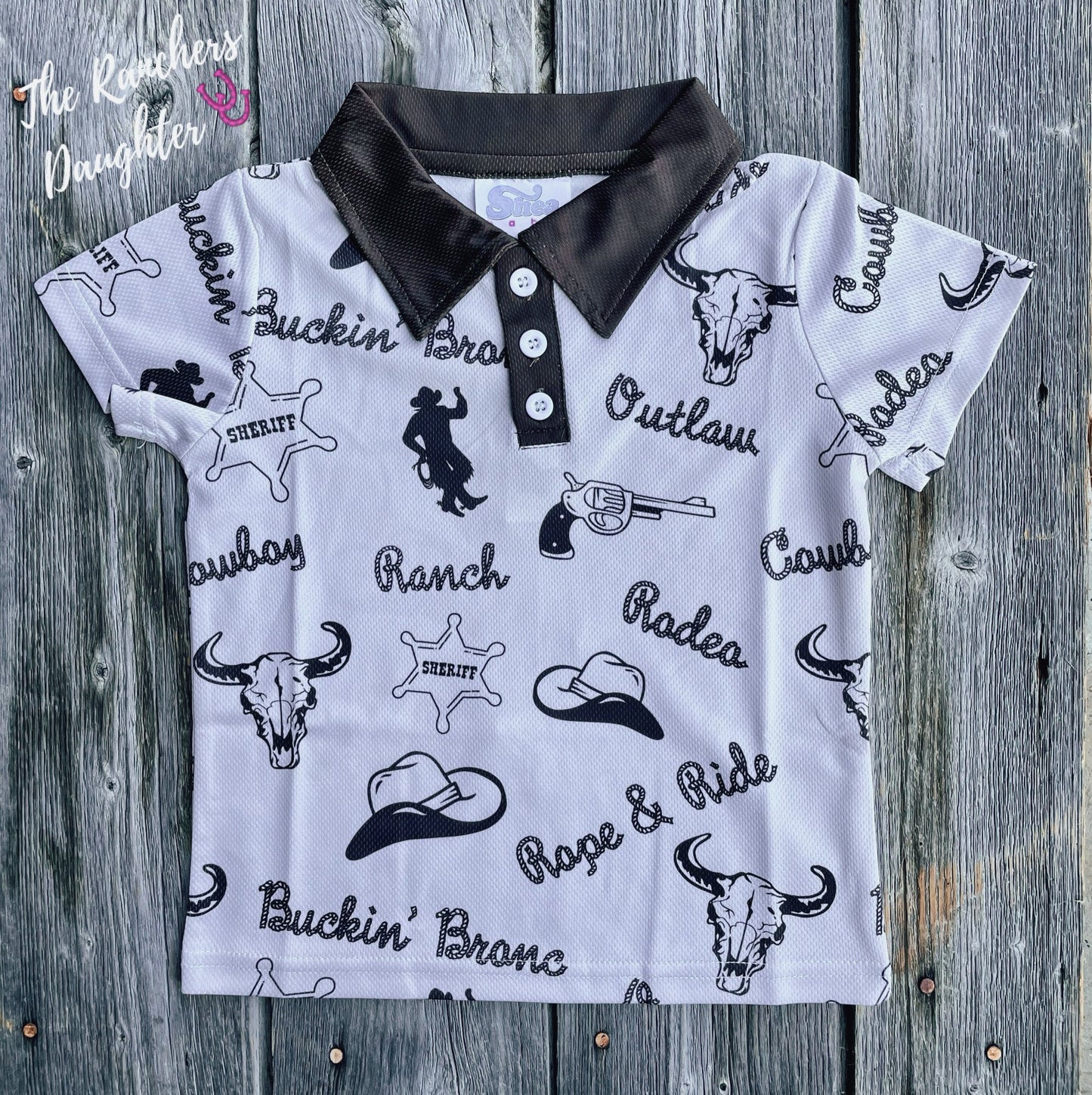 Shea Baby Cowboy Polo Shirt