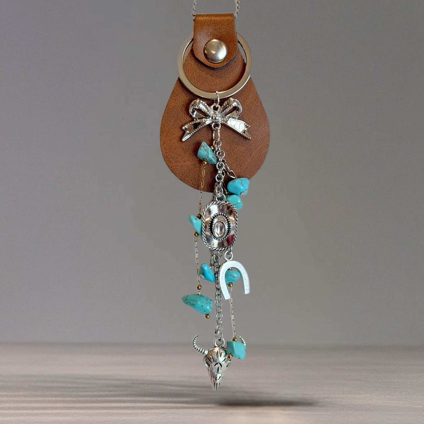 *Limited Edition* Turquoise Trails Charm - Tumbler Handle Charm