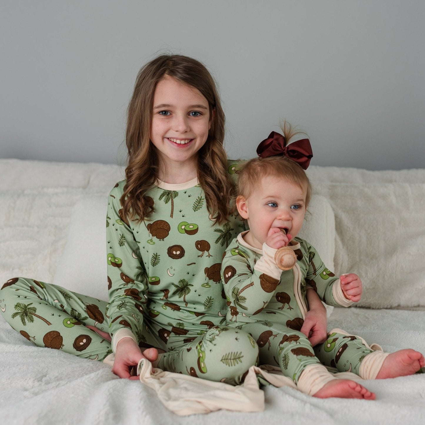 Kiwi Bird Kids Two-Piece Pajamas