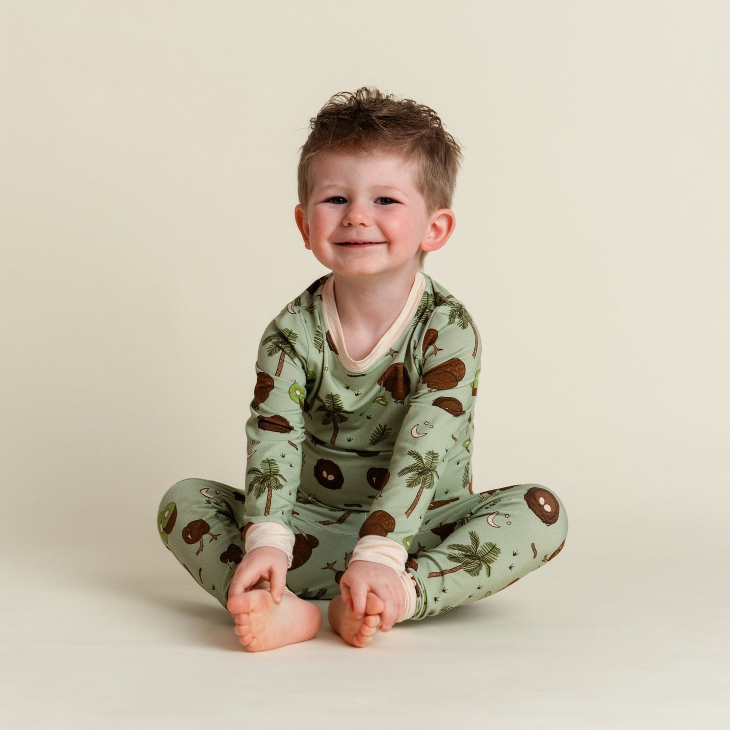Kiwi Bird Kids Two-Piece Pajamas