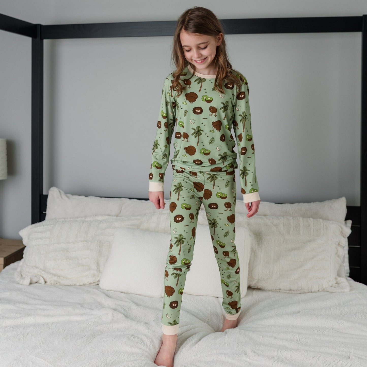 Kiwi Bird Kids Two-Piece Pajamas