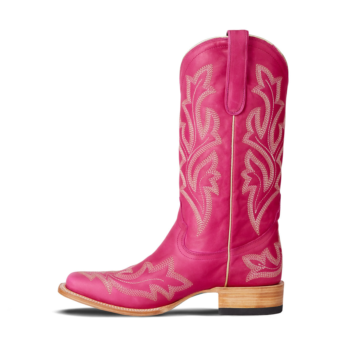 Saratoga Square Boot - Hot Pink