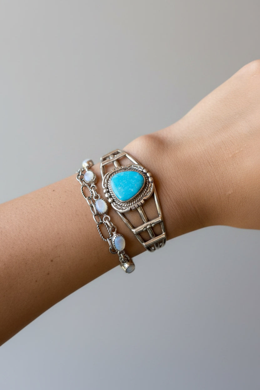 Leroy Turquoise Cuff Bracelet