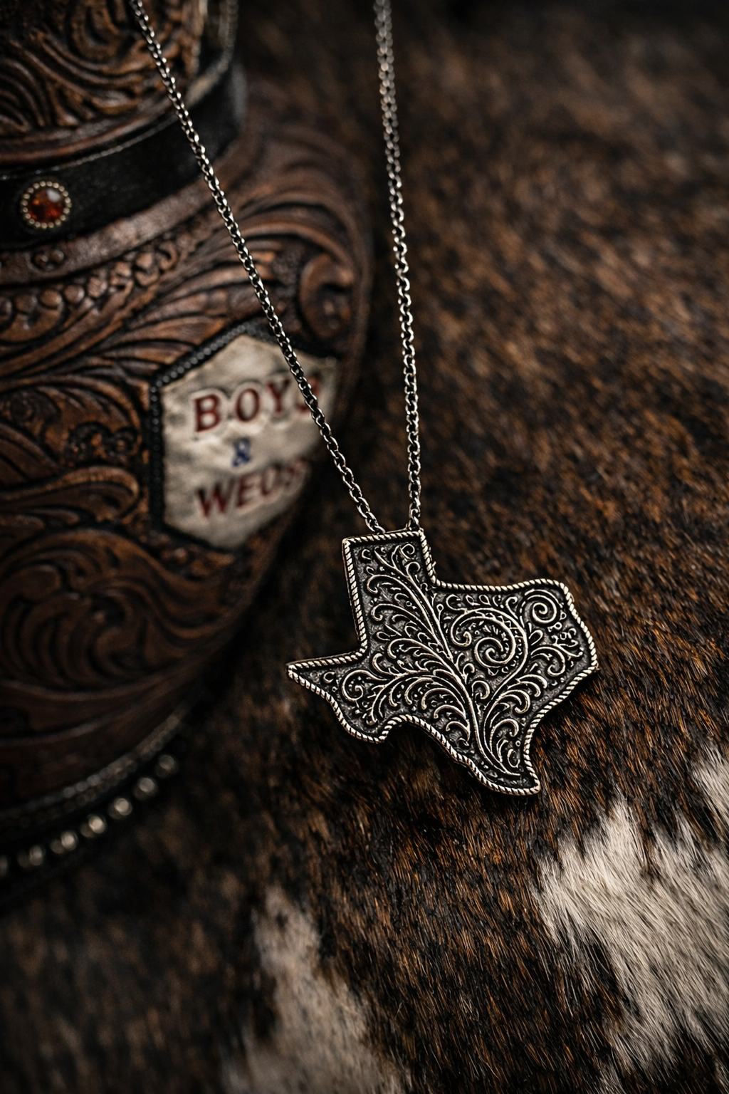 Lonestar Paisley Texas Necklace