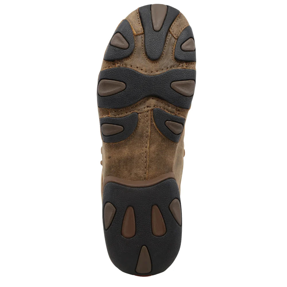 Twisted X Driving Moc- Brown Bomber
