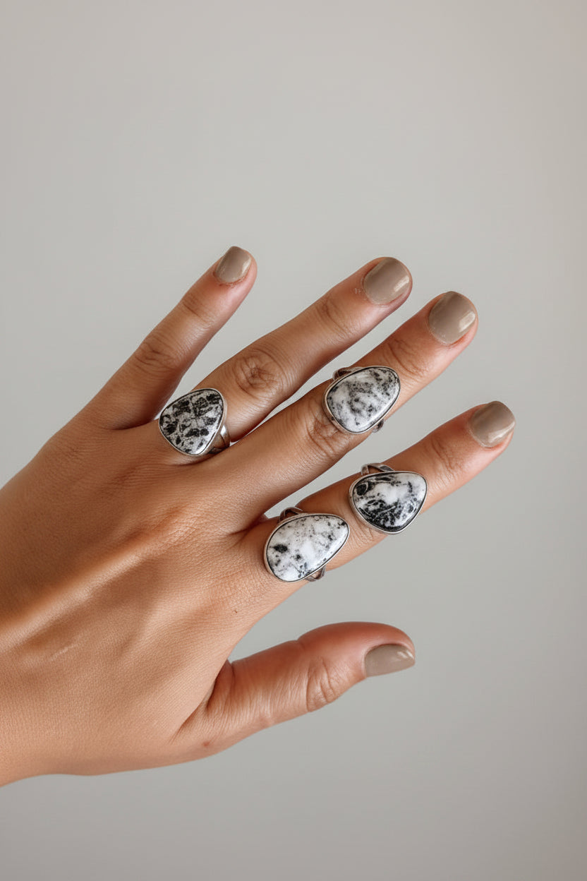 Merkel White Buffalo Ring