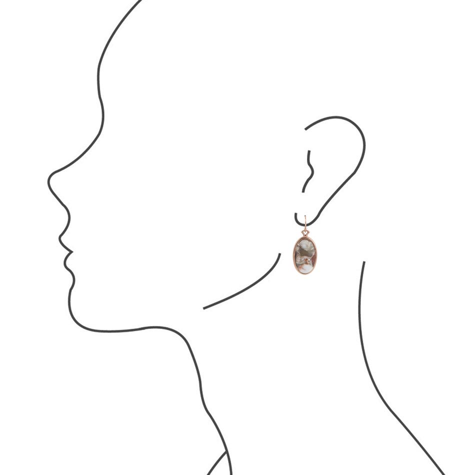 Mixed Mauve Matrix Earrings