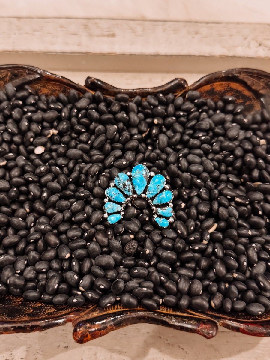 Nazarine Turquoise Naja Ring