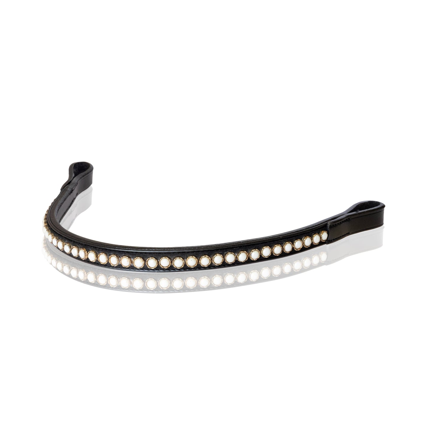 Gold Pearl Browband
