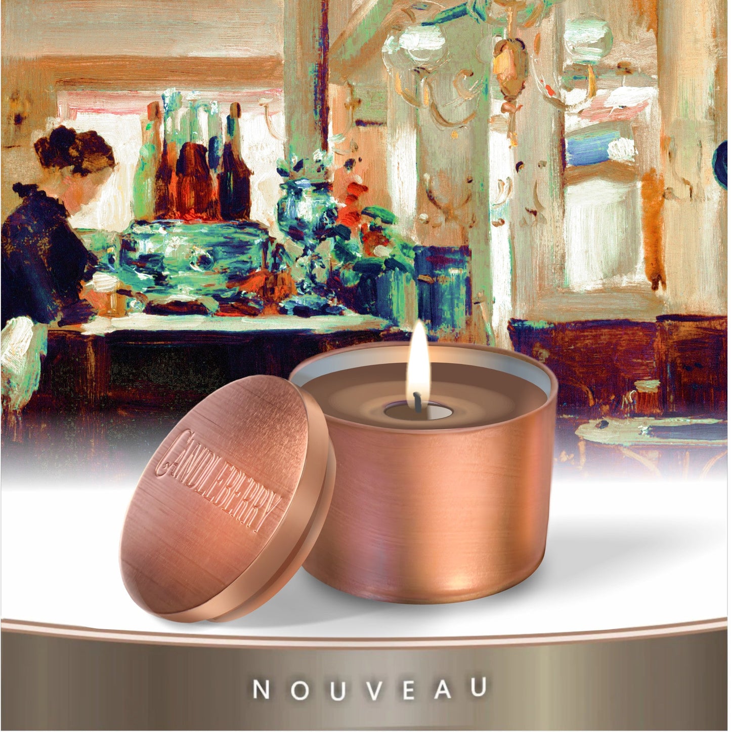 NOUVEAU™ - Hot Maple Toddy® Café, Travel Tin (Collective)