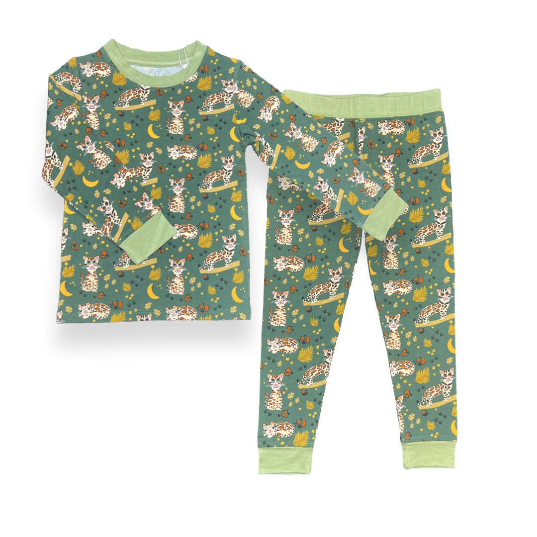 Ocelot Kids Two-Piece Pajamas