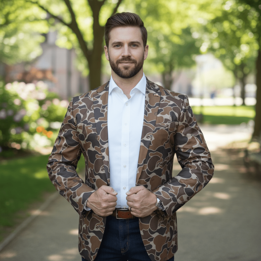 Old School Camouflage Sportcoat