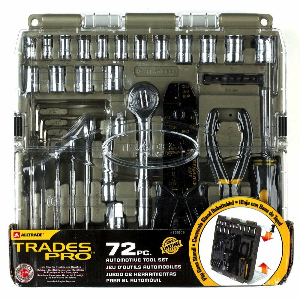 Tradespro 835109 Automotive Tool Set, 72-Piece