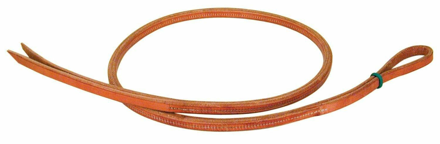 Reinsman Over & Under Whip – 54" All-Leather, Natural Color