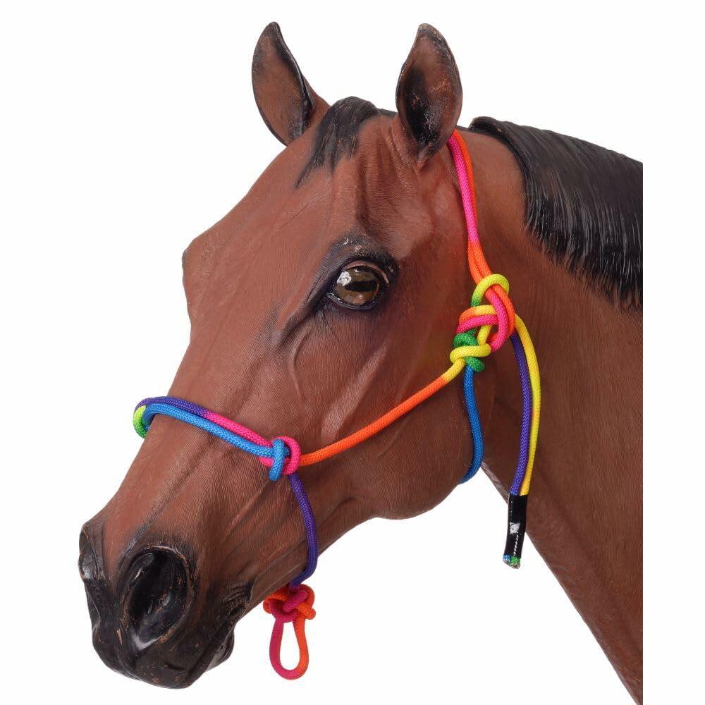 Tough 1 Multi-Color Horse Rope Halter