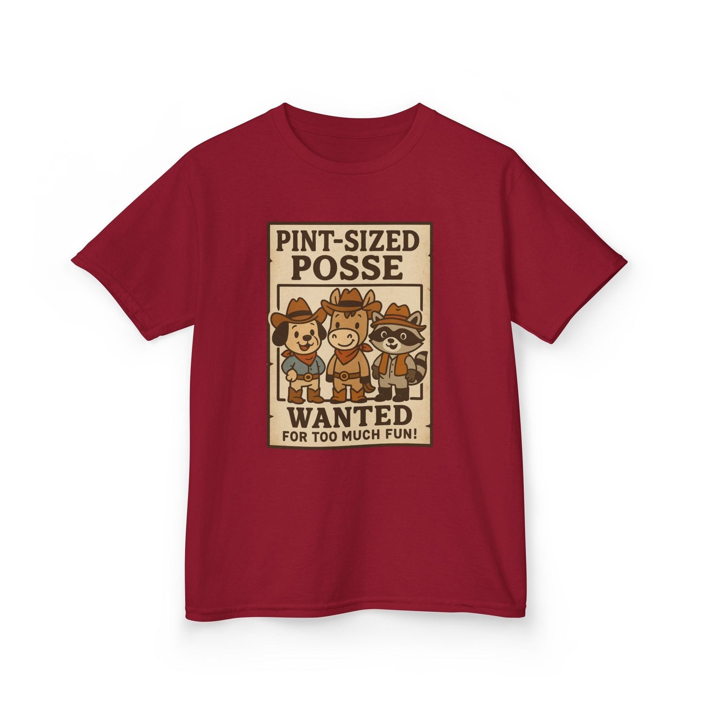 Pint Size Posse Kids Vintage Tee