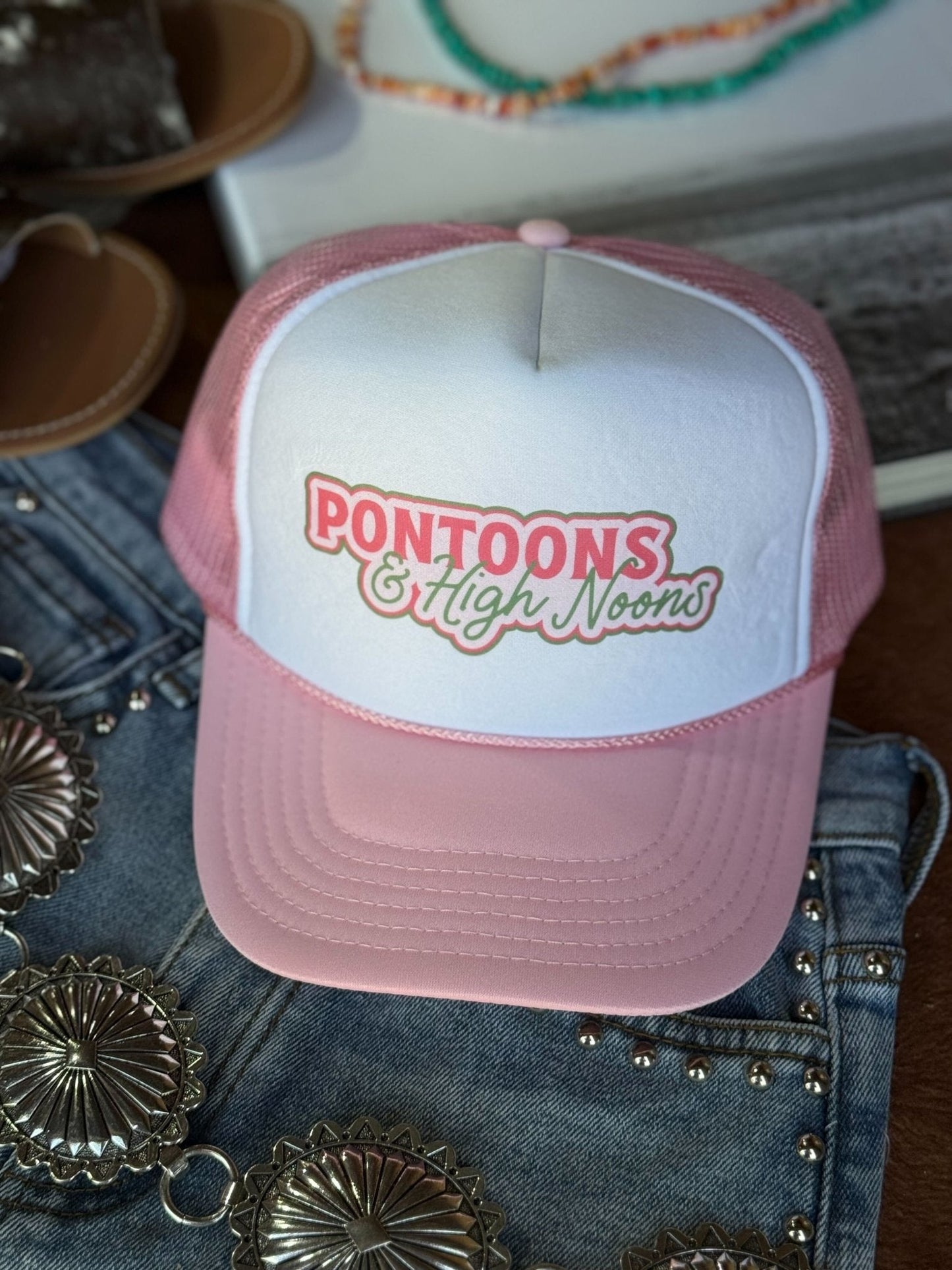 Pontoons & High Noons Trucker Hat