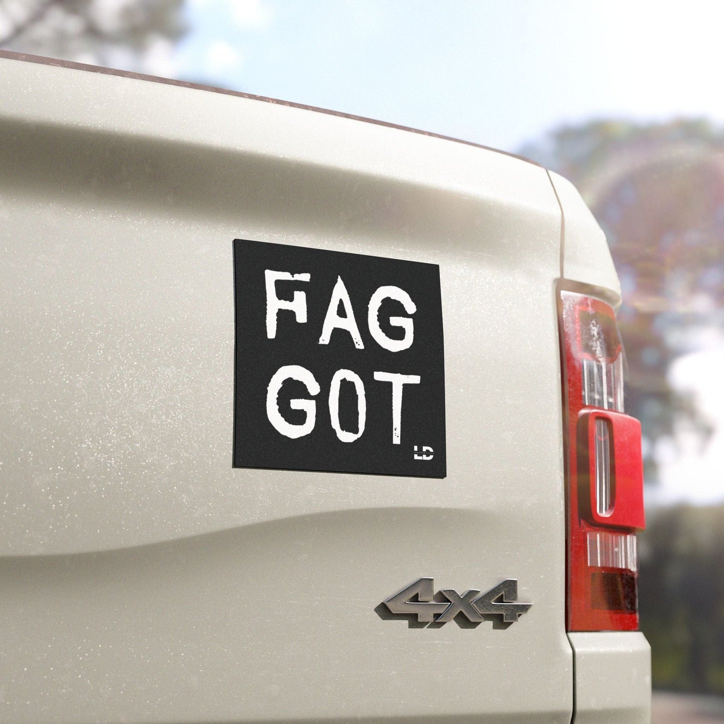 Reclaim The Name - Car Magnet - LeatherDaddy Skin Co.