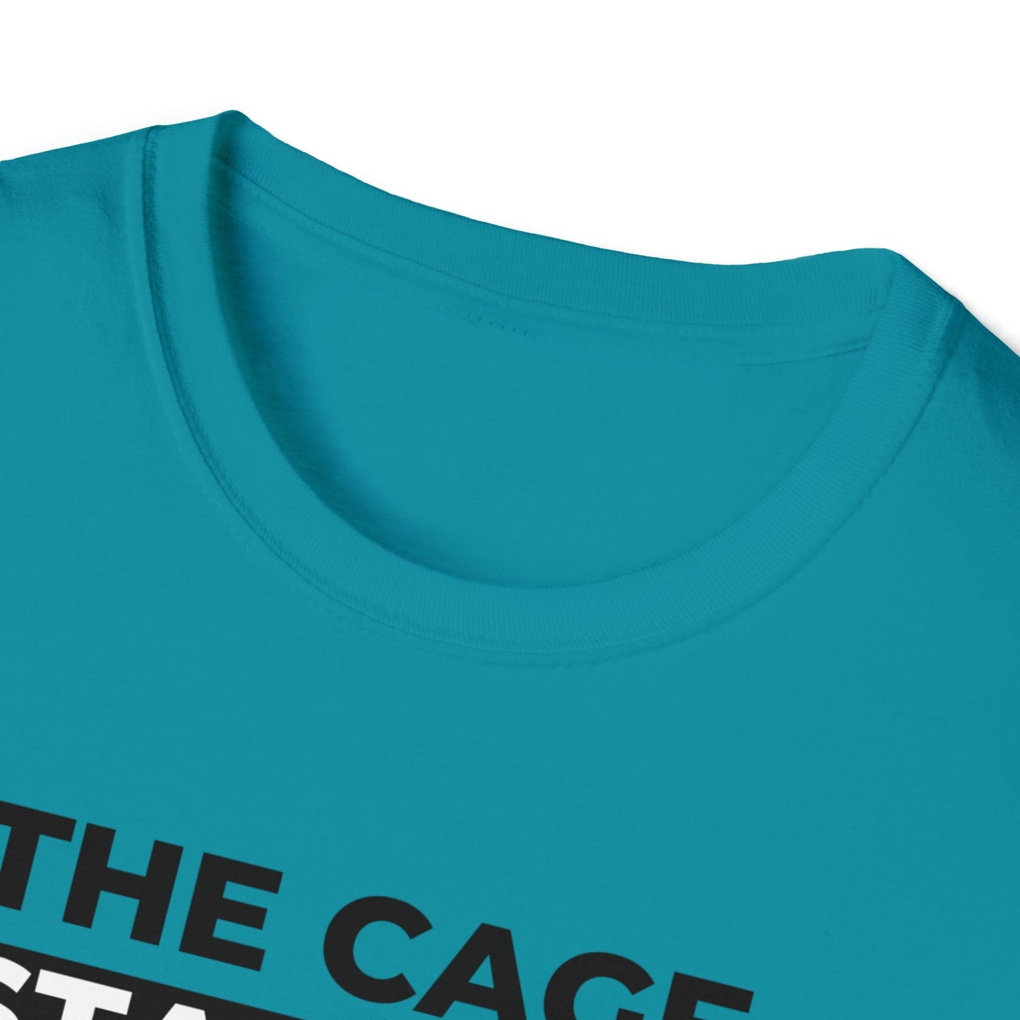 Cage Stays On - Lockedboy Athletics Chastity Tshirt