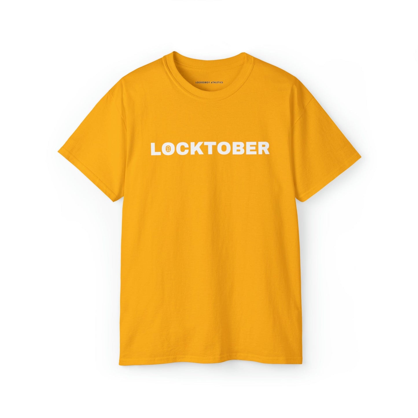 Locktober Graphic Tee - Lockedboy Athletics Chastity T-Shirts