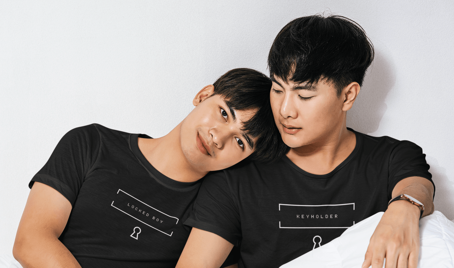 LOCKEDBOY player 2 - Chastity Shirts by LockedBoy Athletics