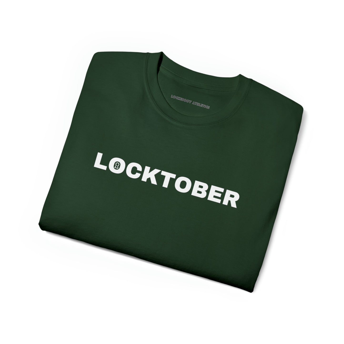 Locktober Graphic Tee - Lockedboy Athletics Chastity T-Shirts