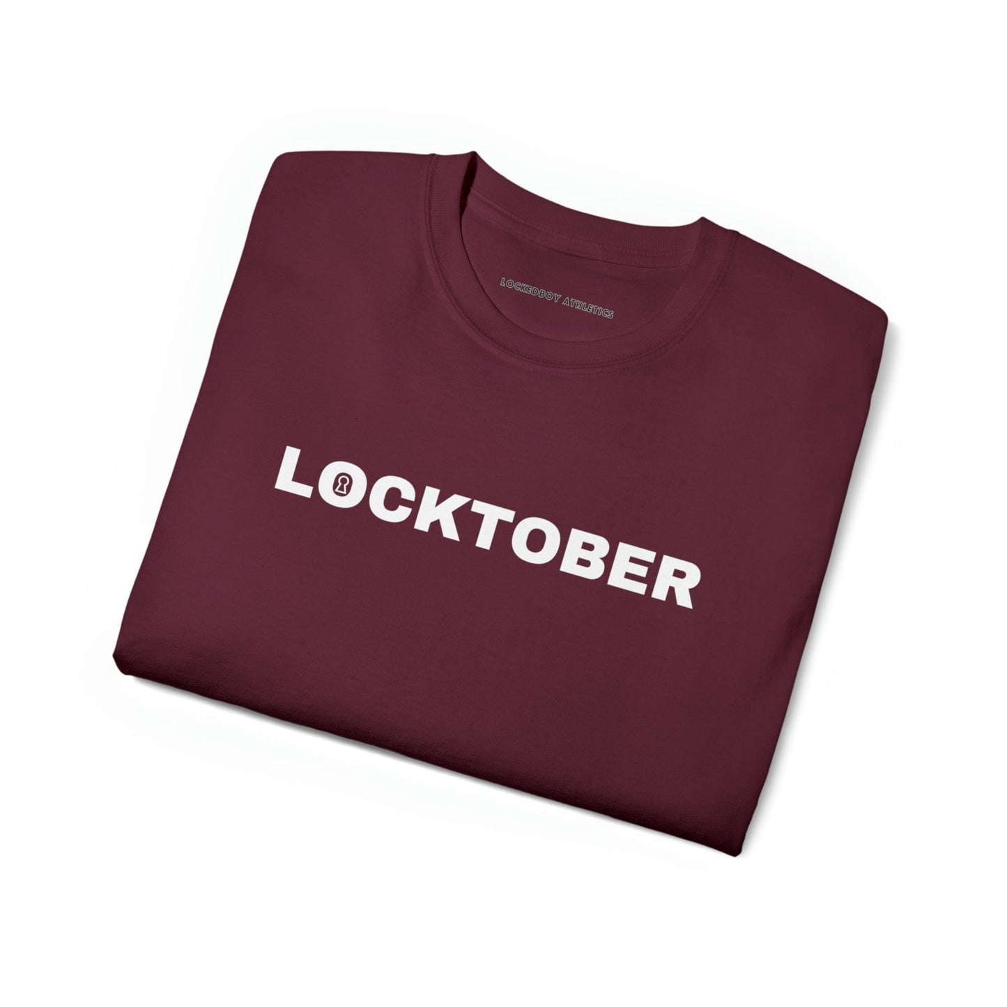 Locktober Graphic Tee - Lockedboy Athletics Chastity T-Shirts