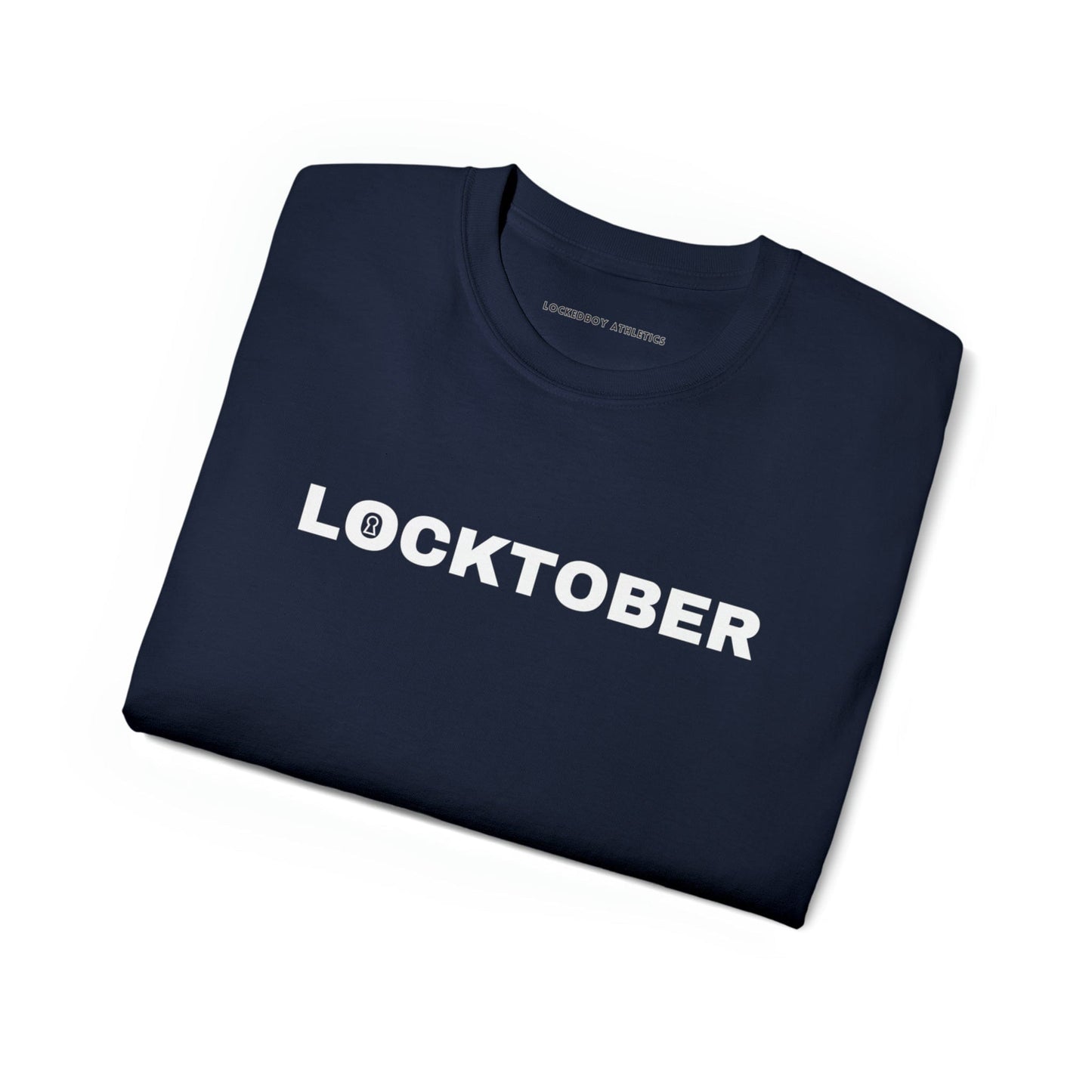 Locktober Graphic Tee - Lockedboy Athletics Chastity T-Shirts