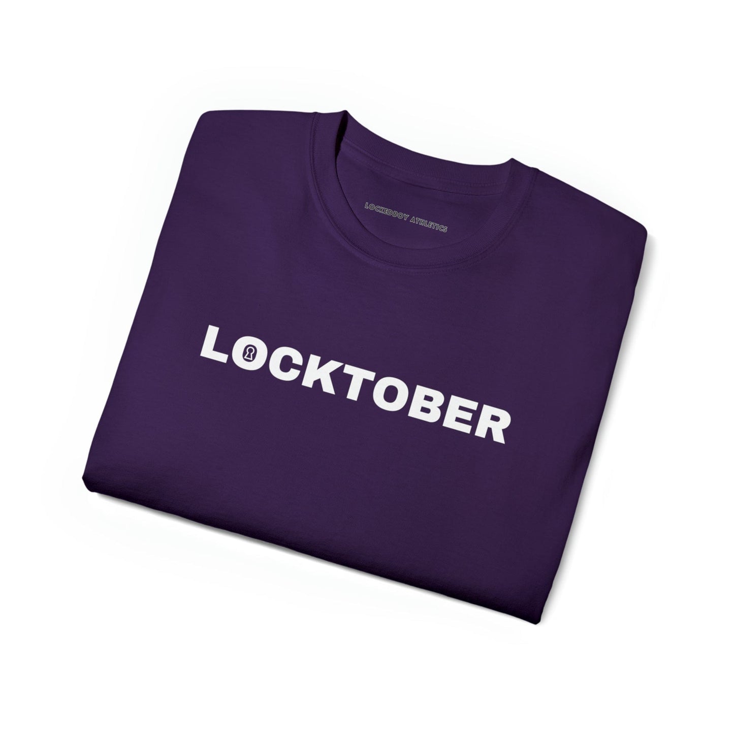 Locktober Graphic Tee - Lockedboy Athletics Chastity T-Shirts