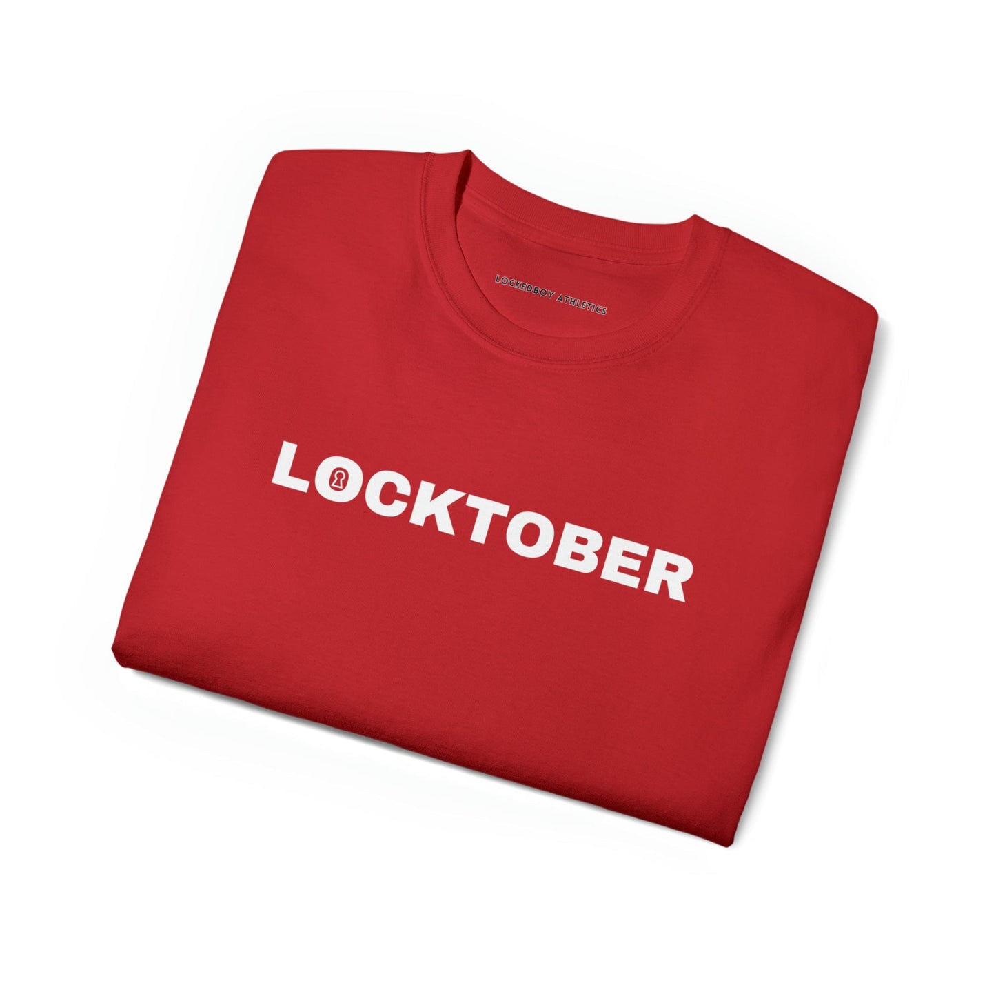 Locktober Graphic Tee - Lockedboy Athletics Chastity T-Shirts