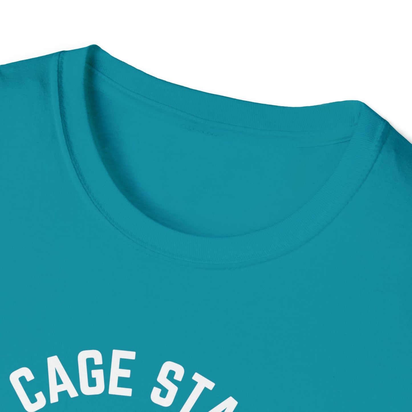 The Cage Stays On LUX - Chastity Tshirt