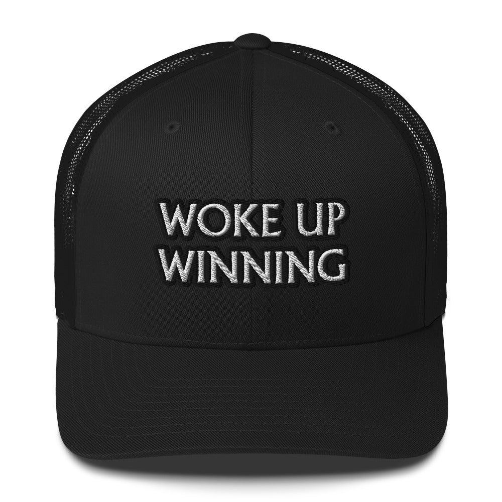 Trucker Cap - Woke Up Winning