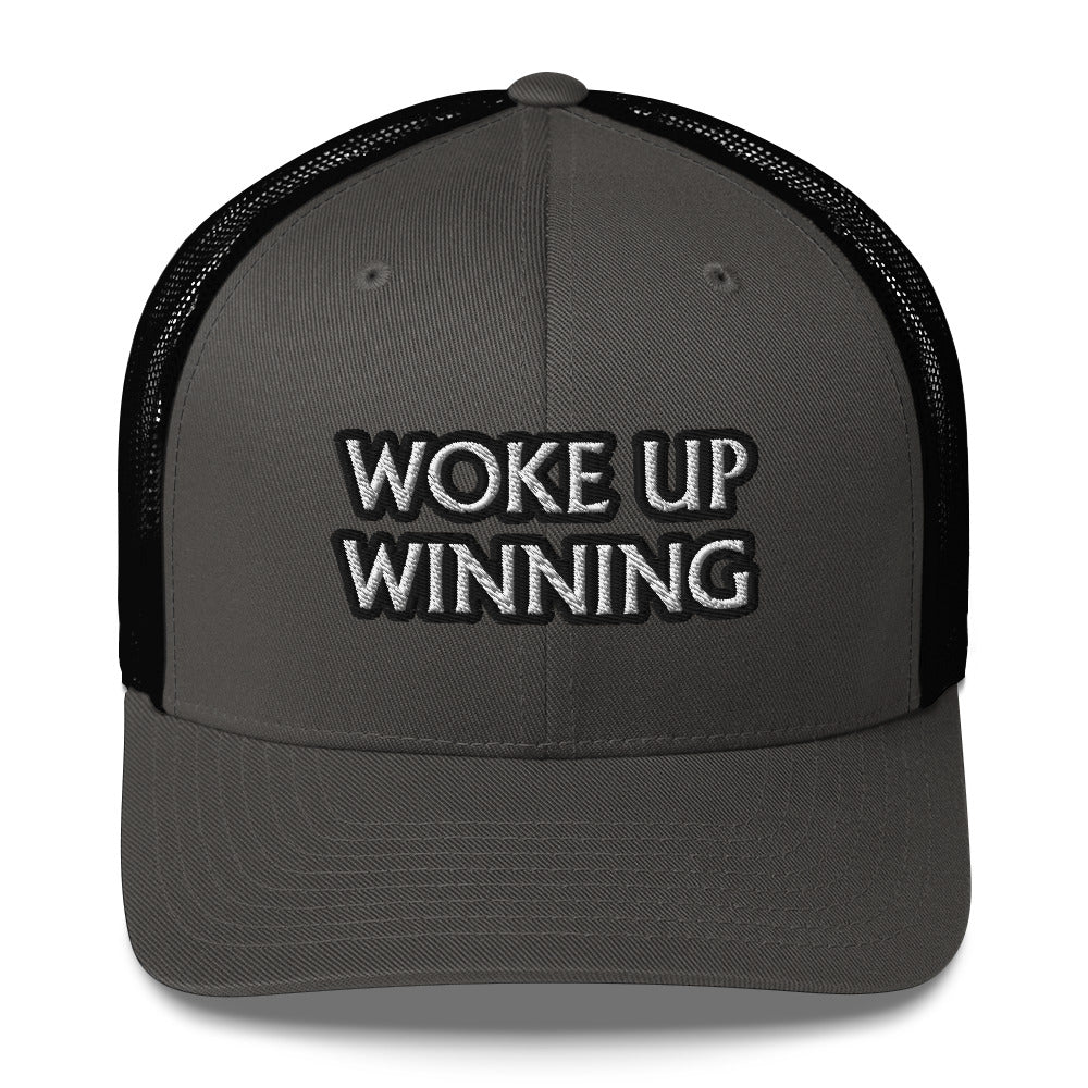 Trucker Cap - Woke Up Winning