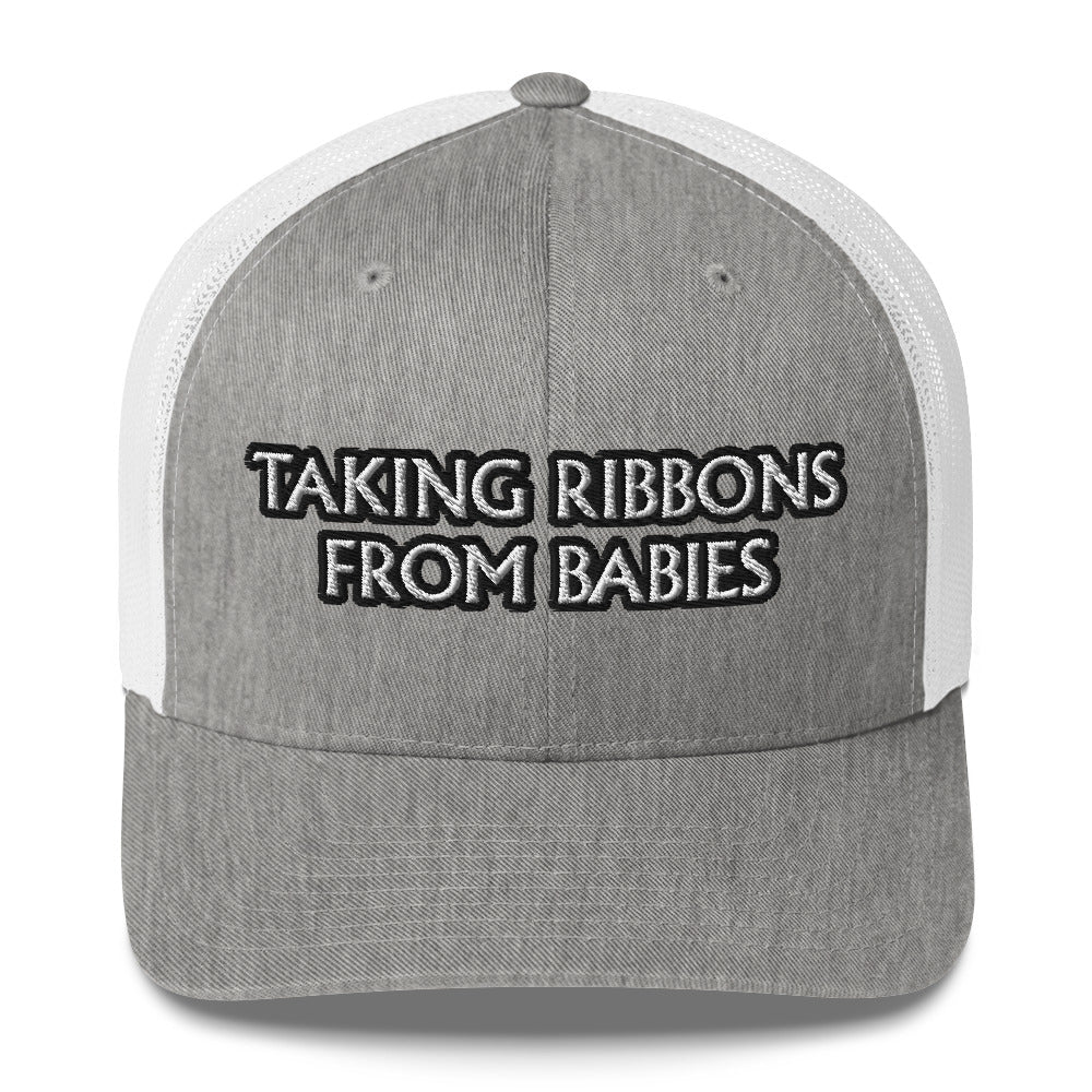 Trucker Cap - Ribbons/Babies