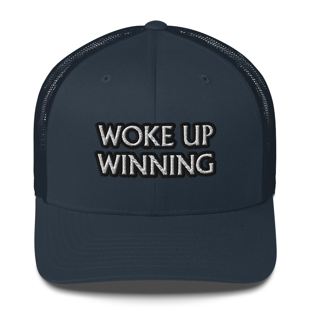 Trucker Cap - Woke Up Winning