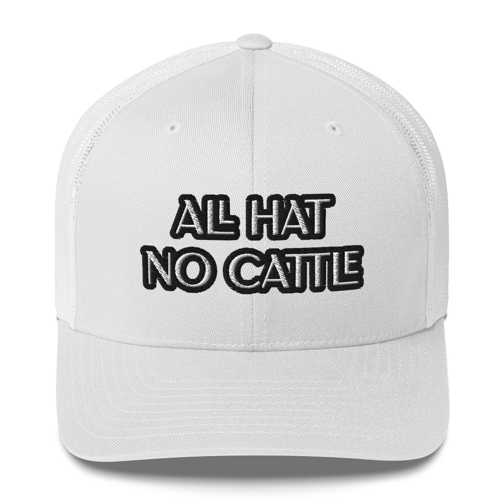 Trucker Cap - All Hat/No Cattle